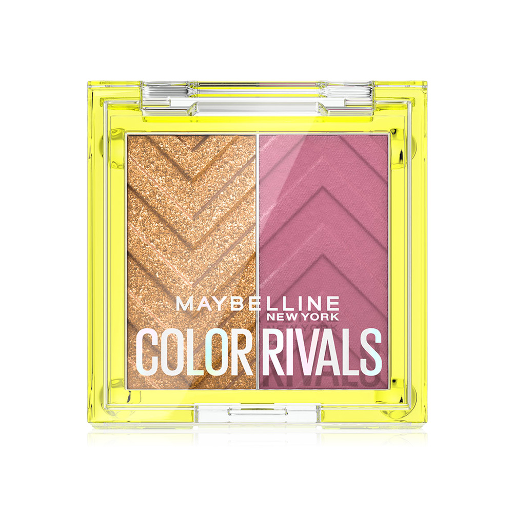 Maybelline New York Color Rivals Shadow Duo Palette 26.95g #Assertive X Coy