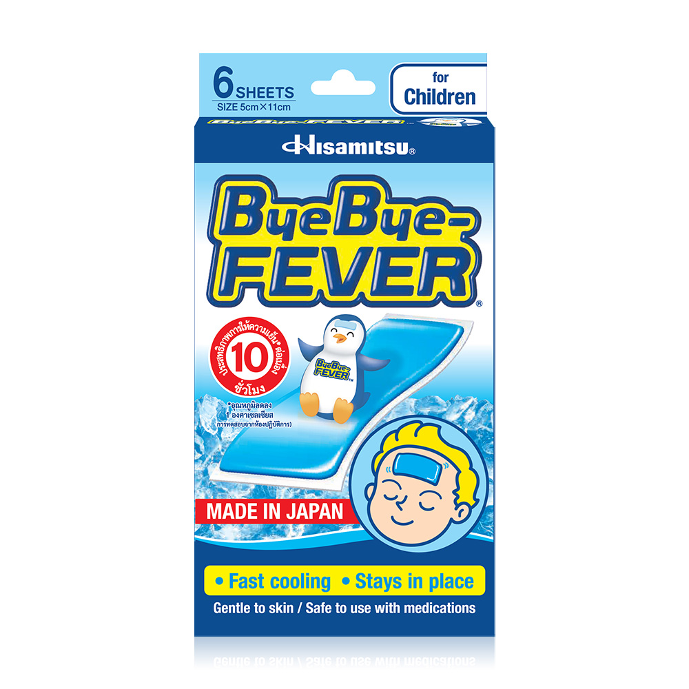 Hisamitsu ByeBye Fever For Children 6pcs