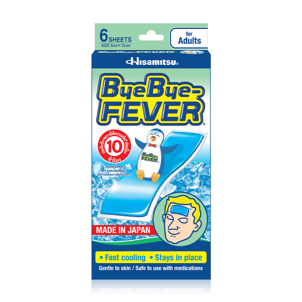 Hisamitsu ByeBye Fever For Adult 6pcs