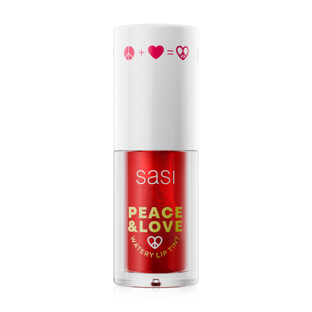 SASI Peace & Love Watery Lip Tint 5g #03 JiwJeed Red