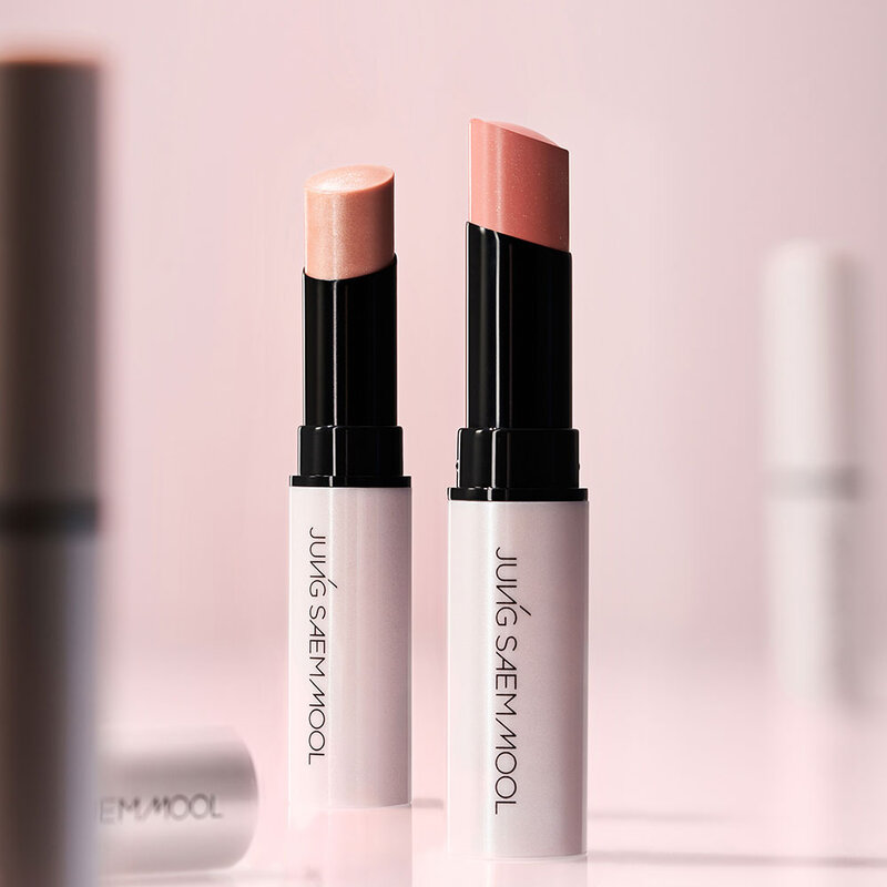 Jung Saem Mool Lip-Pression Glow Lip Balm 4g #Nude Beige ( สินค้าหมดอายุ : 2025.12.06 ) 