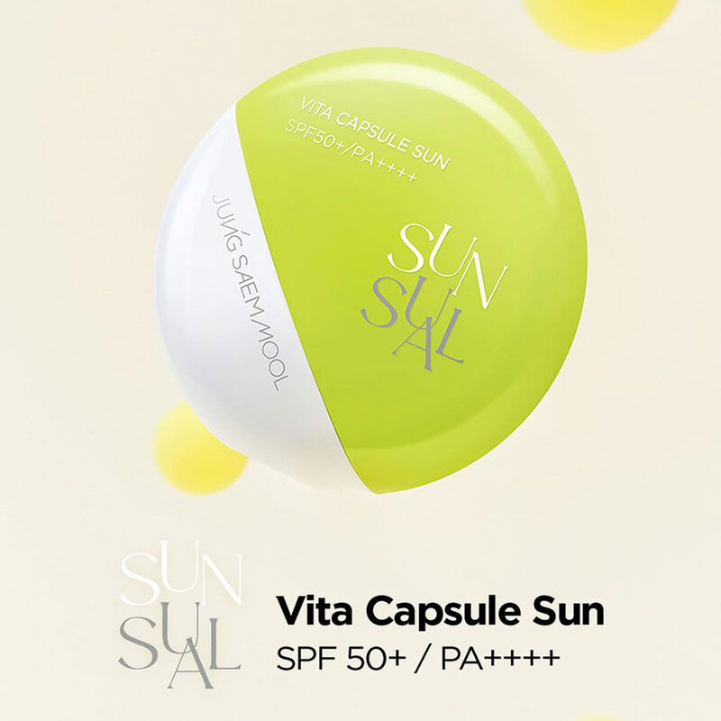 Jung Saem Mool Sunsual Vita Capsule Sun SPF50+ PA++++ 50ml