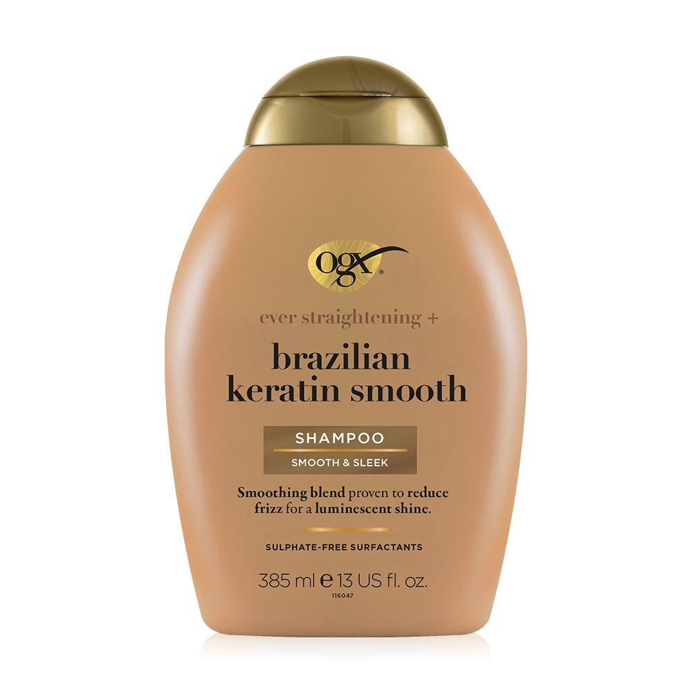 OGX Ever Straightening Brazilian Keratin Shampoo Smooth & Sleek 385ml