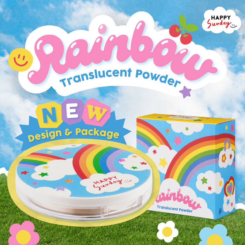 HAPPY SUNDAY Translucent Powder Rainbow 7g