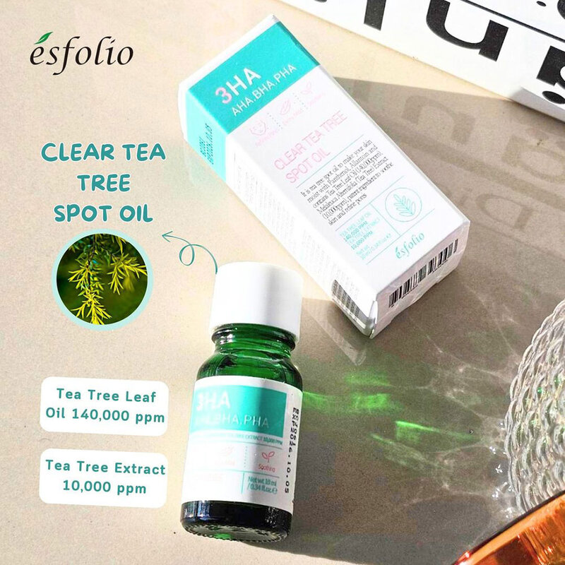 Esfolio 3HA Clear Tea Tree Spot Oil 10ml