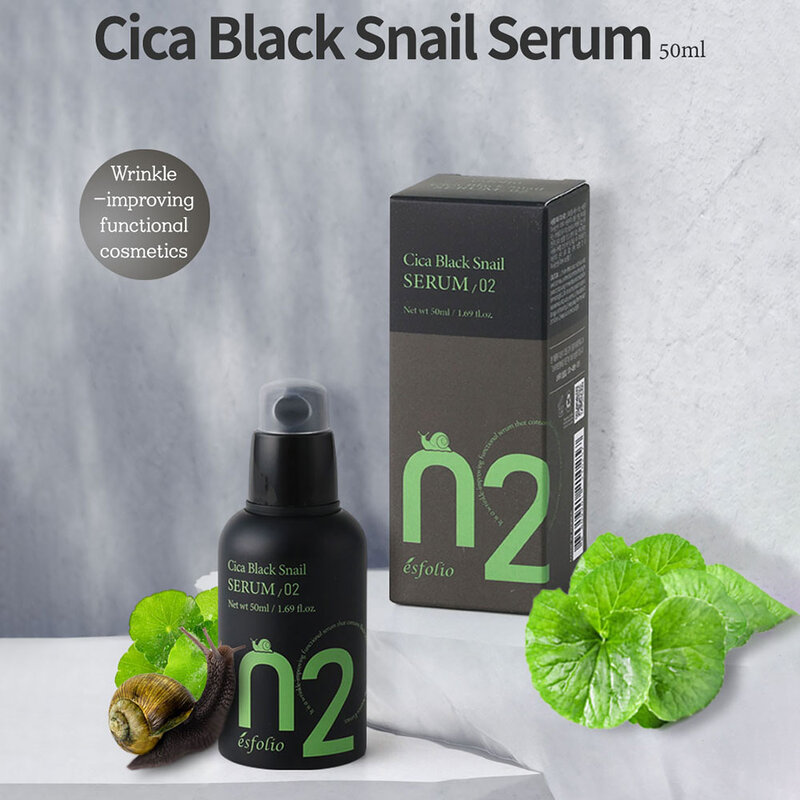 Esfolio Cica Black Snail Serum 50ml