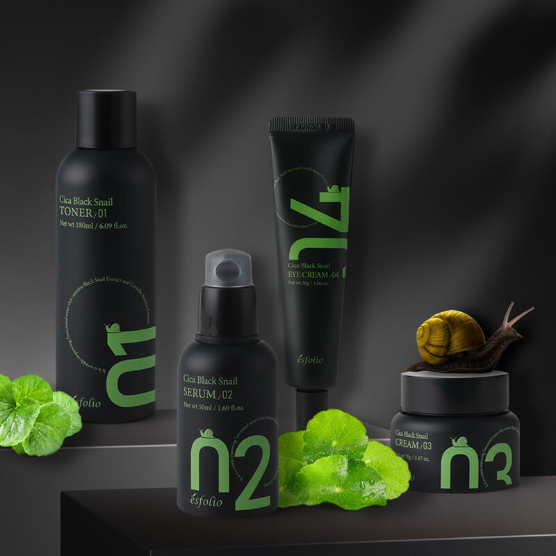 Esfolio Cica Black Snail Toner 180ml