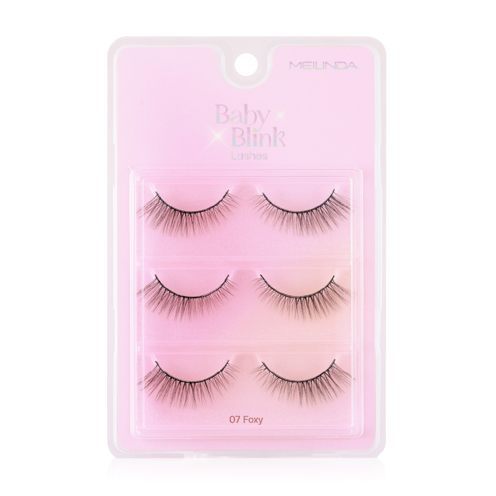 Mei Linda Baby Blink Lashes 3 Pairs #07 Foxy