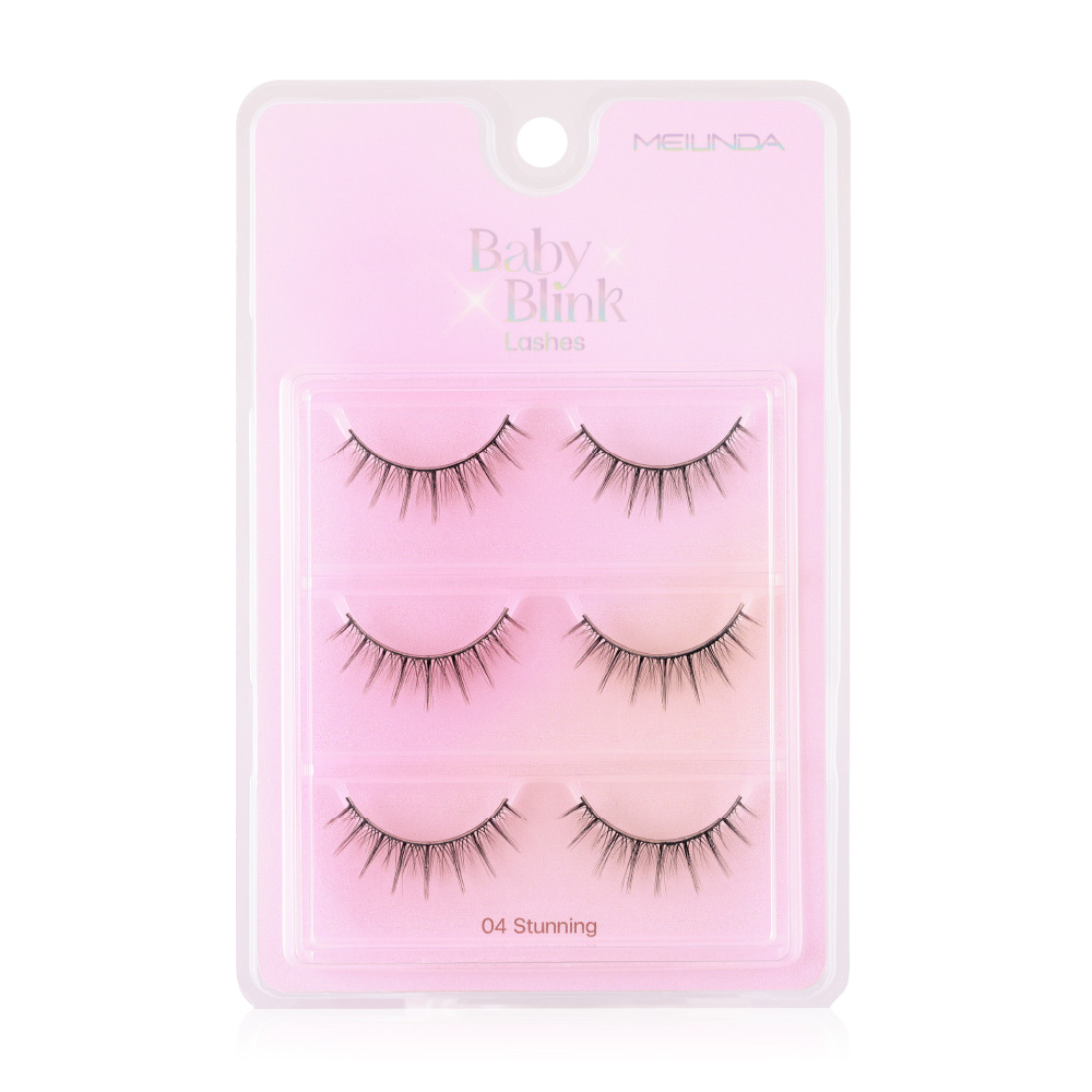 Mei Linda Baby Blink Lashes 3 Pairs #04 Stunning