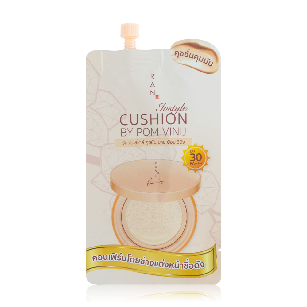 RAN COSMETIC Instyle Cushion By Pom Vinij 7g #01 Light
