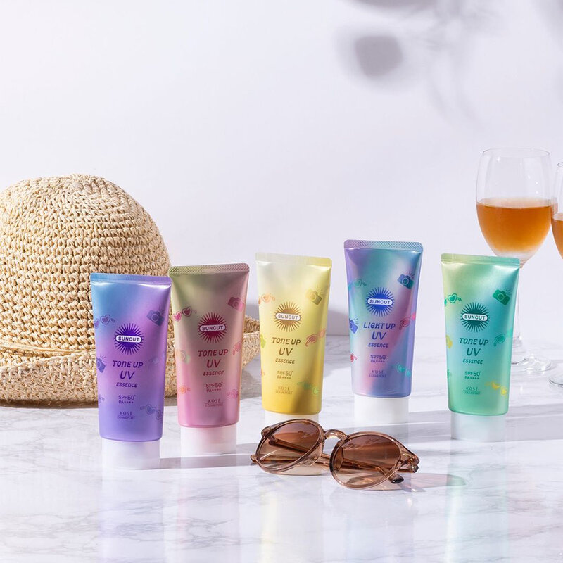 Suncut Tone Up UV Essence SPF50+ PA++++ 80g #Mint Green