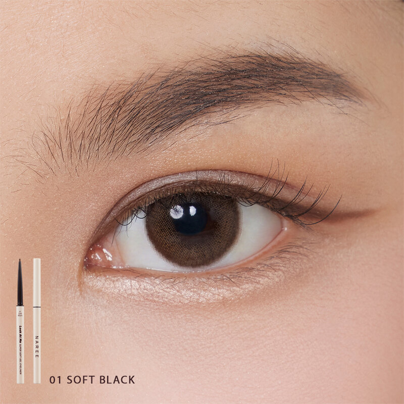 Naree Look At Me Super Soft Gel Eyeliner 1g #01 Soft Black