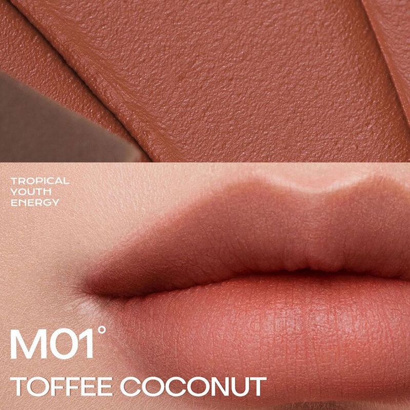 MISTINE Thai Latte Long Wear Lip Cream 2.9g #M01 Toffee Coconut