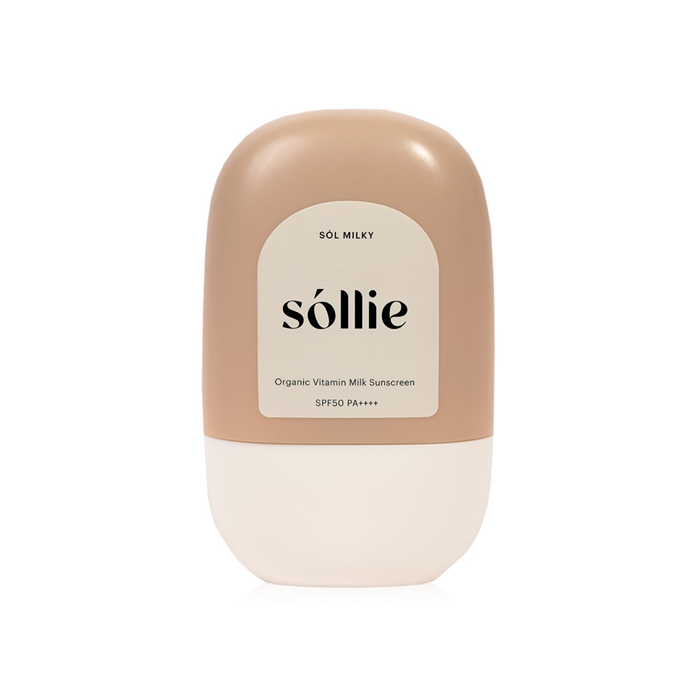 Sóllie Sol Milky Organic Vitamin Milk Sunscreen SPF50 PA++++ 30g
