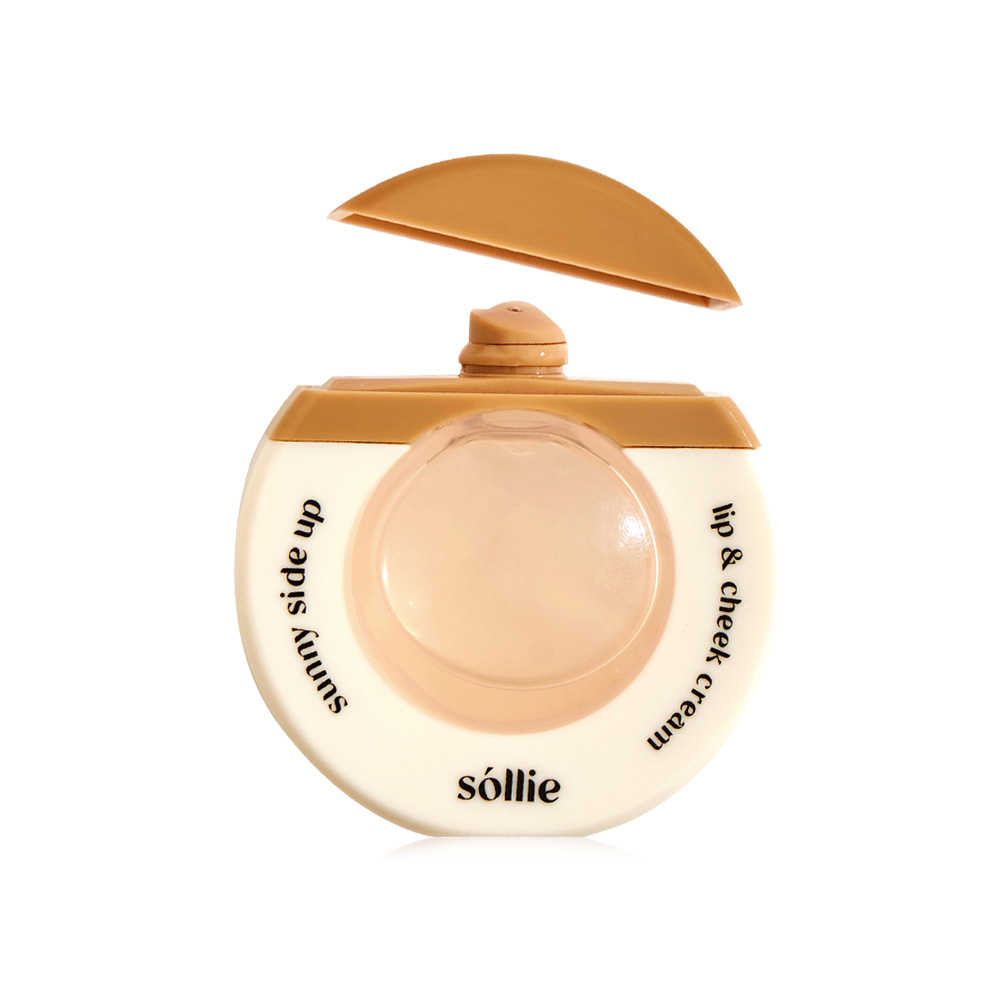 Sóllie Sunny Side Up Lip And Cheek Cream 10g #Lychee Jelly Color