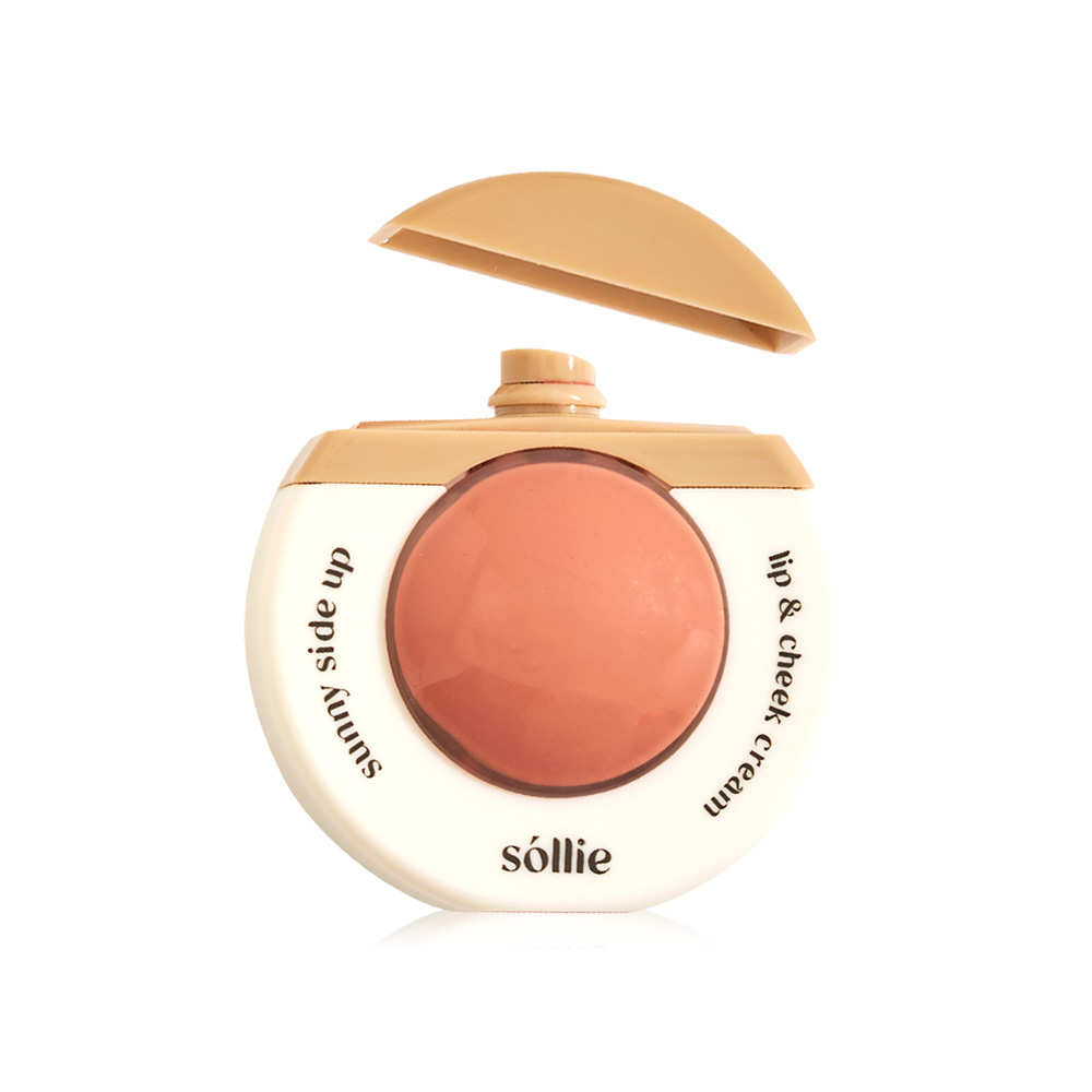Sóllie Sunny Side Up Lip And Cheek Cream SPF15 12g #Beachy Peachy Color