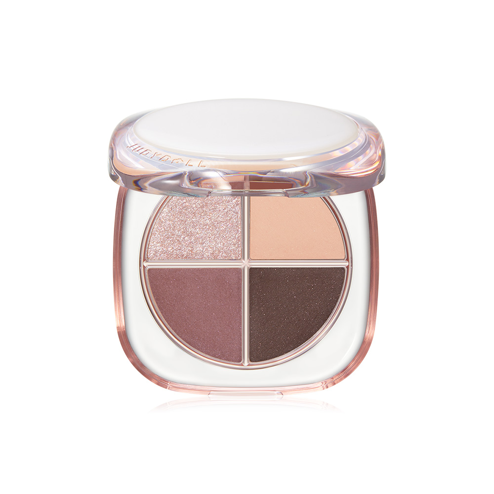 JUDYDOLL Glazed 4-Colors Eyeshadow Palette 6.5g #02
