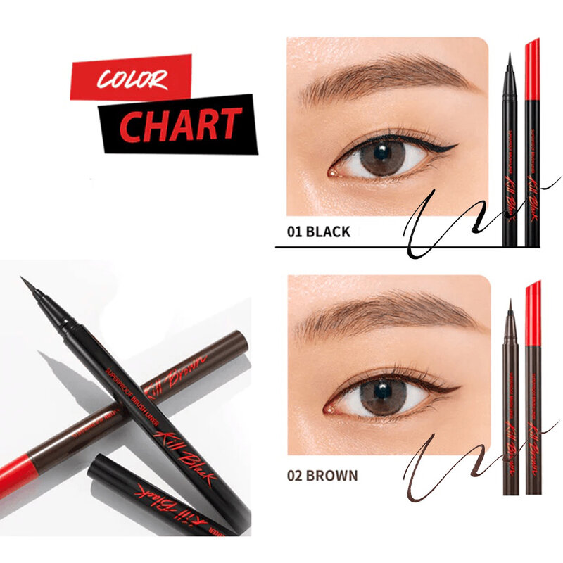 CLIO Superproof Brush Liner Kill 0.55ml #Black