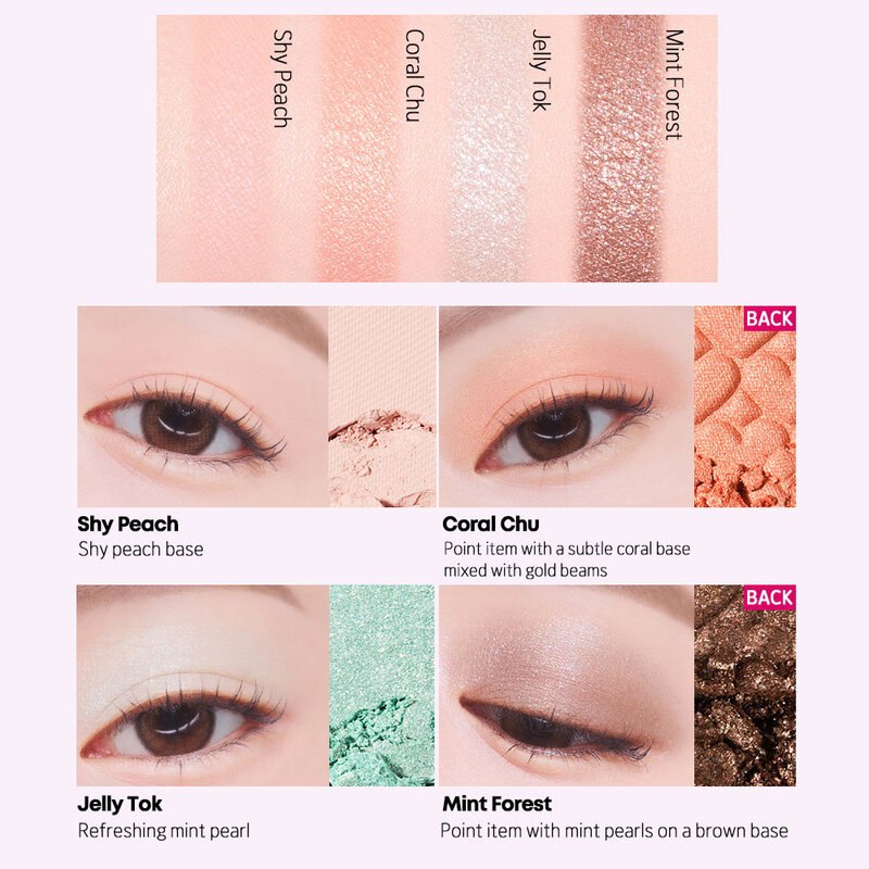 Etude Jelly Pang Play Color Eyes 3.7g #Dear.Darling