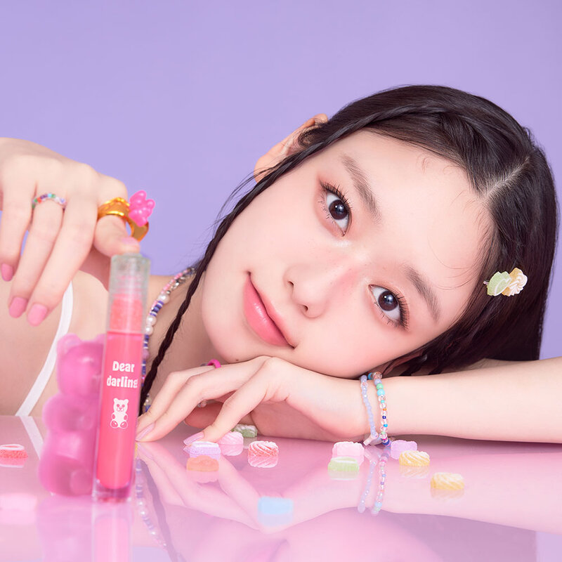 Etude Jelly Pang Dear Darling Water Gel Tint 5g #Red Bean Pink