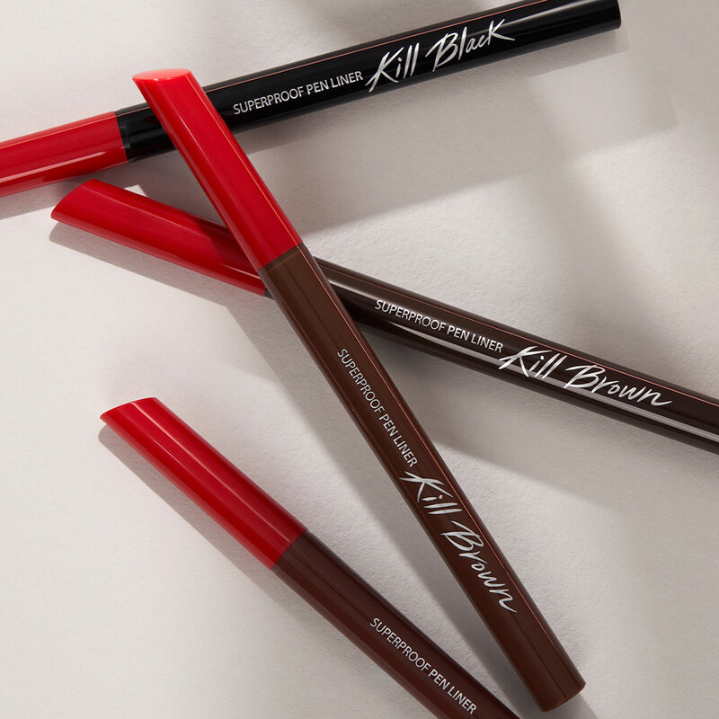 CLIO Superproof Pen Liner Kill Brown 0.55ml #002 Brown