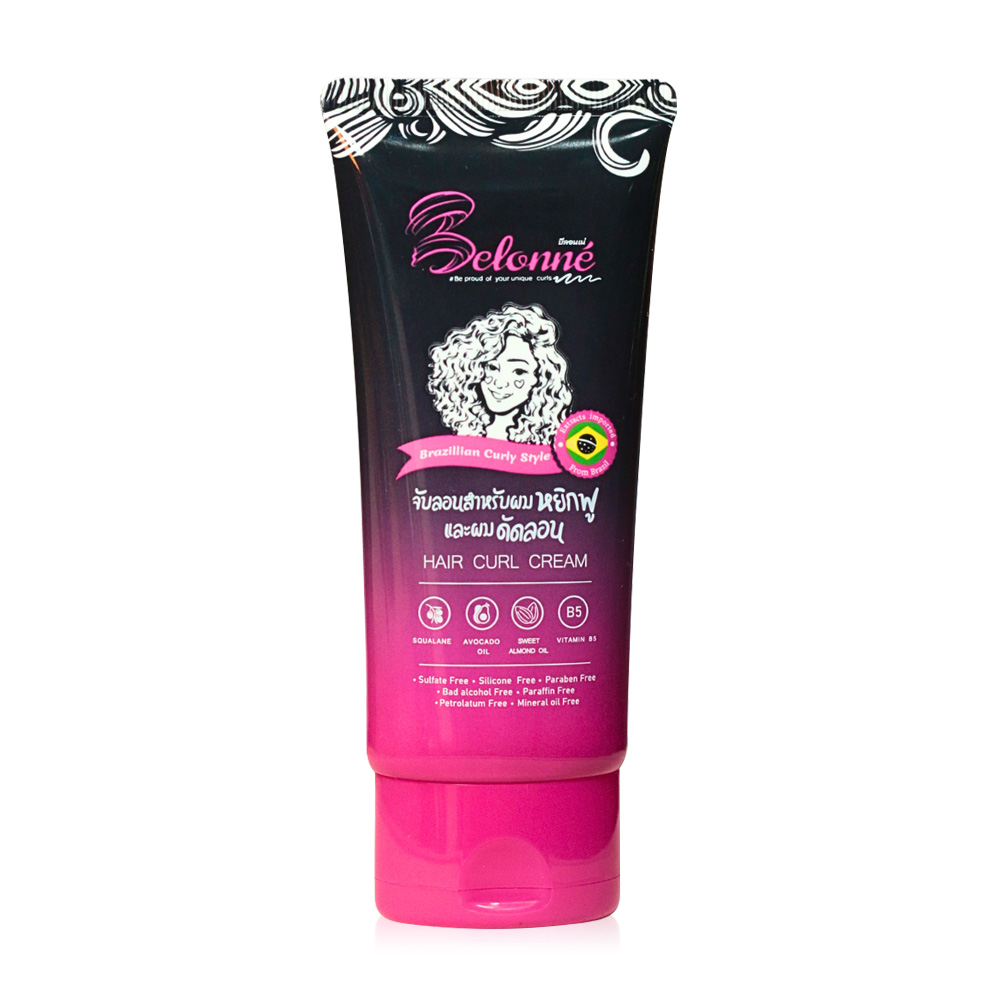 Belonné Brazilian Curly Style Hair Curl Cream 50ml