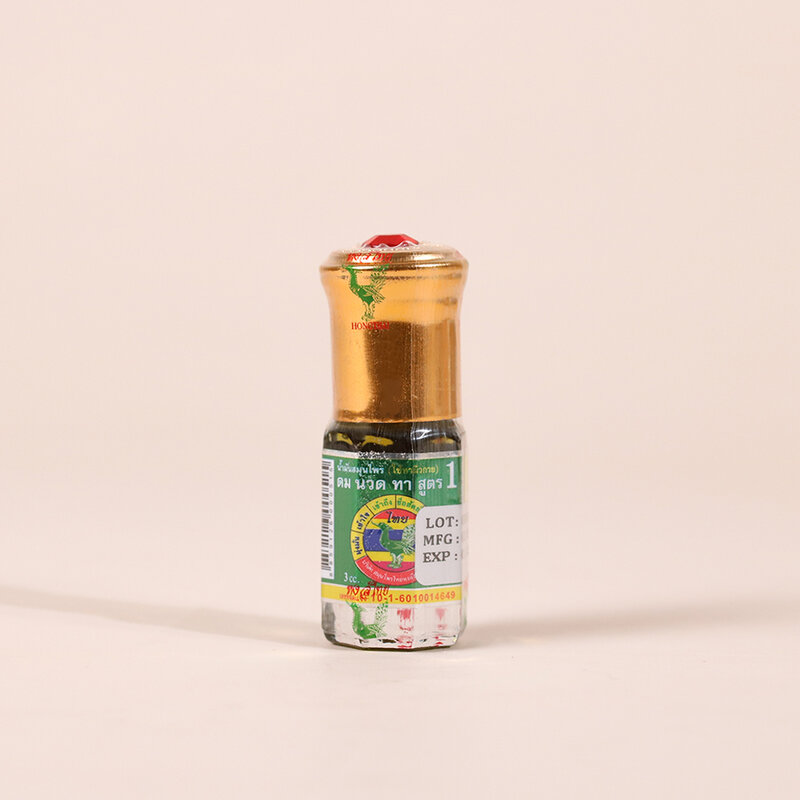 Hongthai Thai Herbal Oil Smell Massage Rub Formula1 3cc