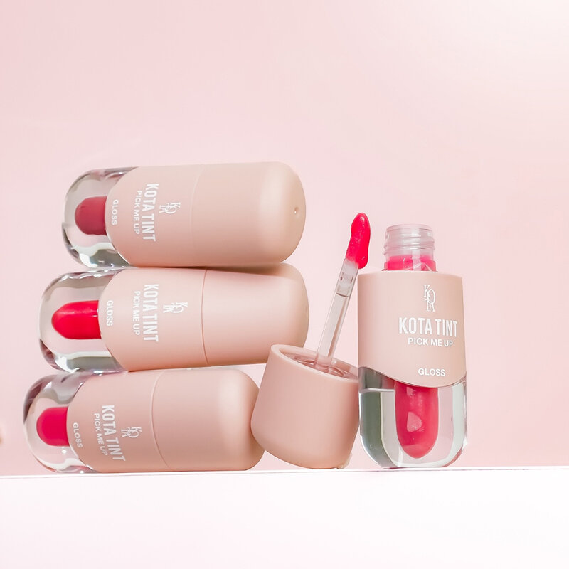 Kota cosmetics Tint Lip Gloss 2.5g #02 Sugar Pink Crystal