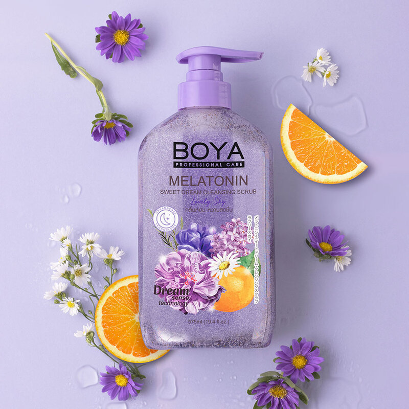 Boya Melatonin Sweet Dream Cleansing Scrub 575ml #Lovely Sky