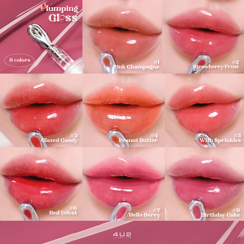 4U2 Plumping Gloss 3.5g #03 Glazed Candy