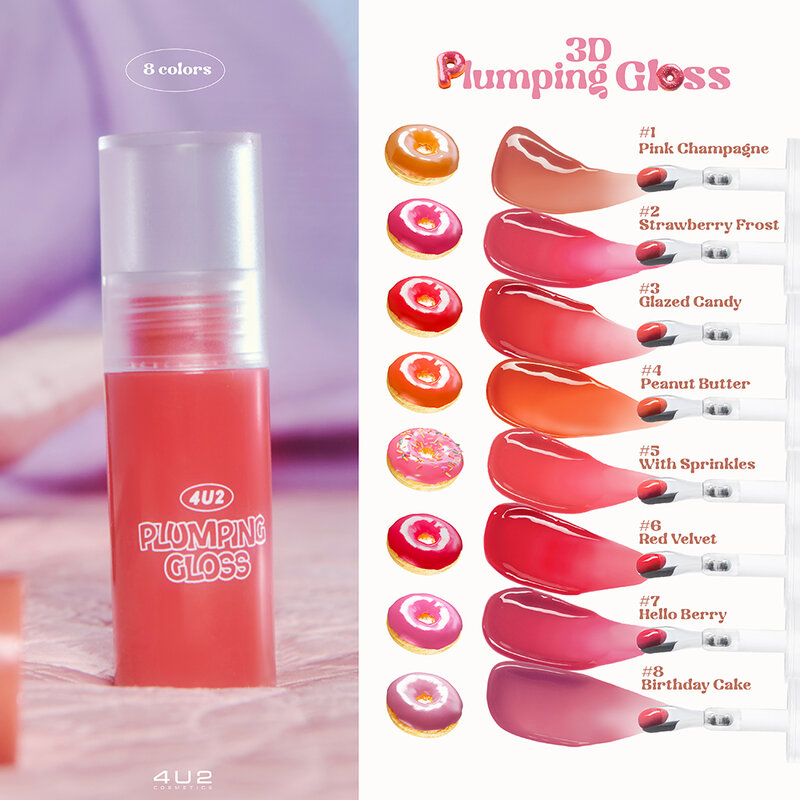 4U2 Plumping Gloss 3.5g #03 Glazed Candy