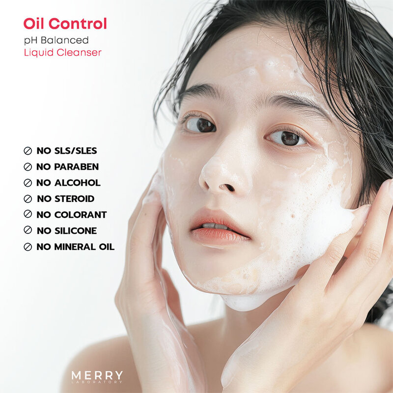 The Merry Laboratory Oil Control Cleanser Gel 100ml