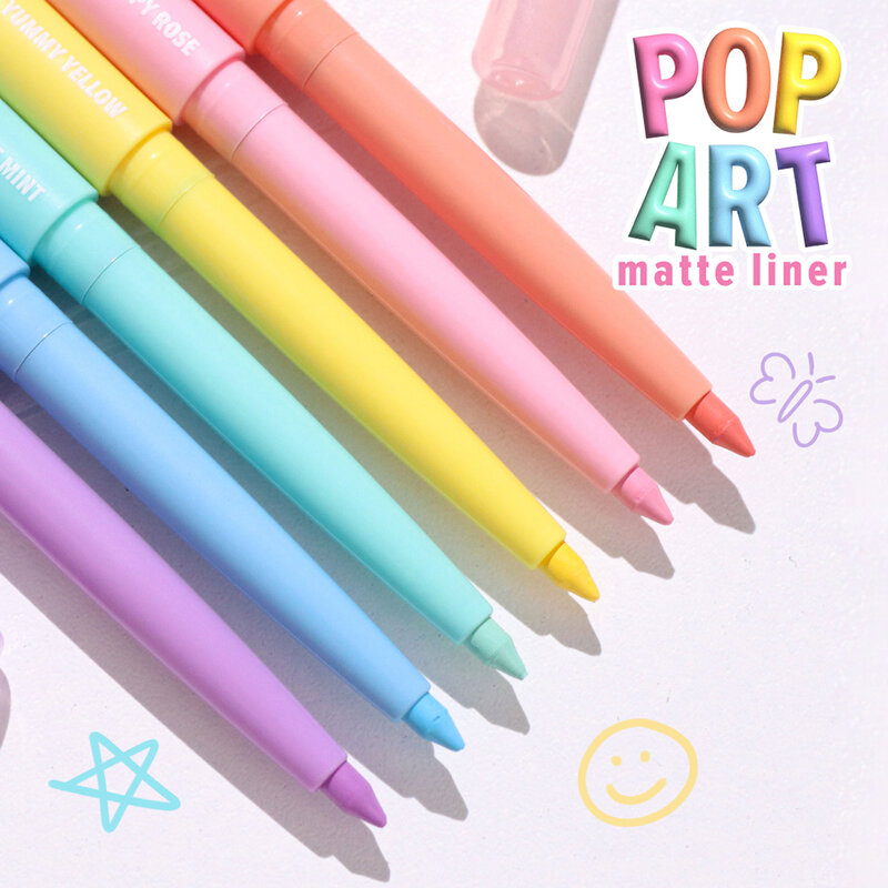Cathy Doll Pop Art Matte Liner 0.25g #Cute in Coral
