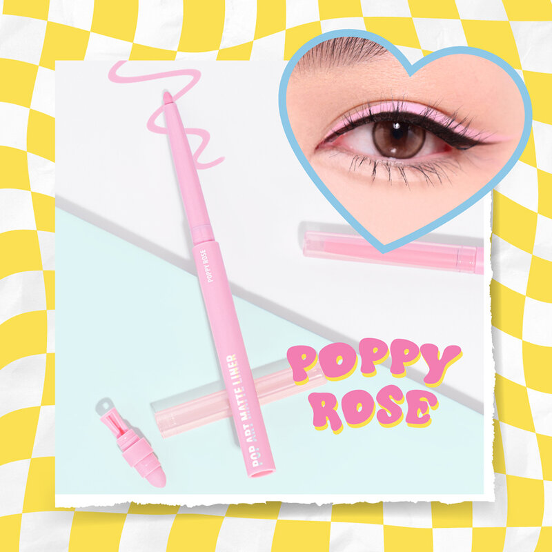 Cathy Doll Pop Art Matte Liner 0.25g #Poppy Rose