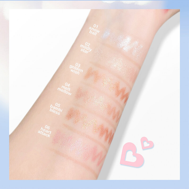 Cathy Doll Eye Baby Eye [0.2g + 0.3ml] #06 Heart Attack
