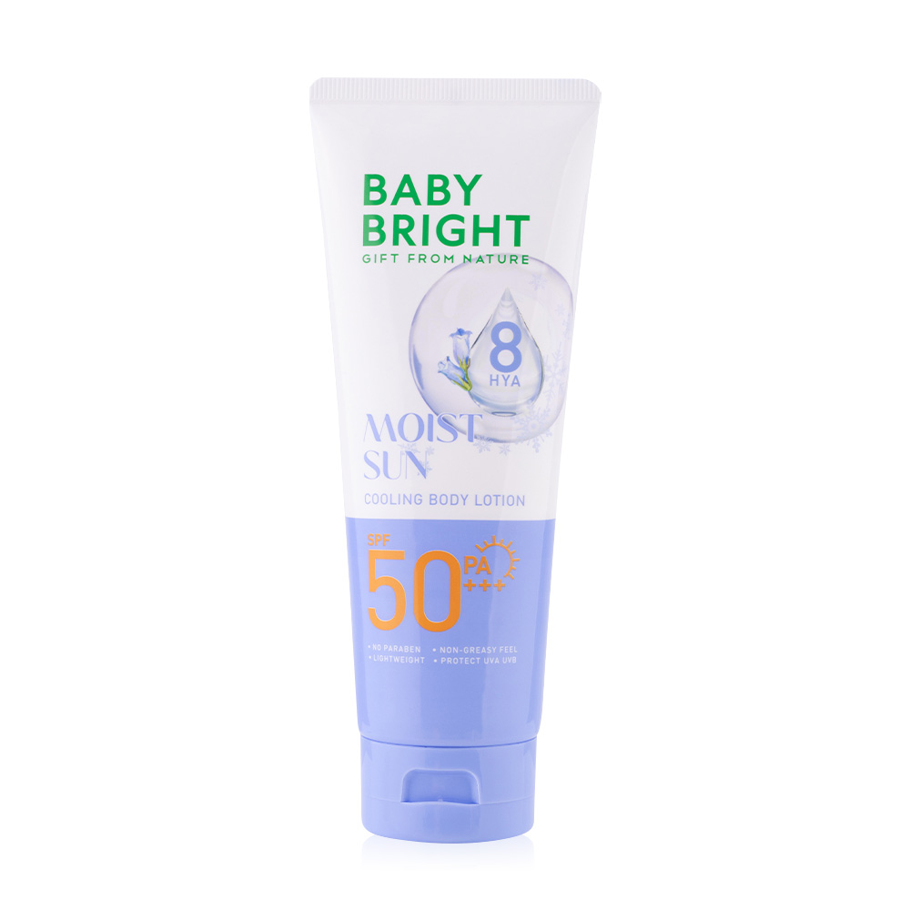 Baby Bright Moist Sun Cooling Body Lotion SPF50 PA+++ 160ml