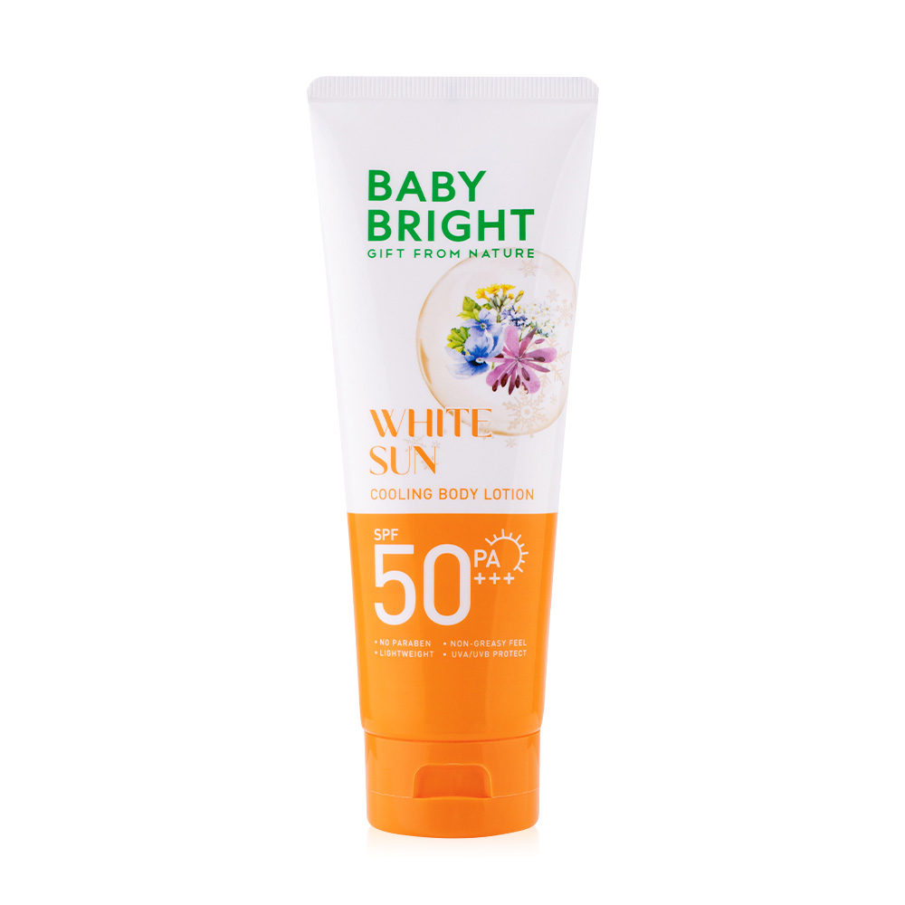 Baby Bright White Sun Cooling Body Lotion SPF50 PA+++ 160ml