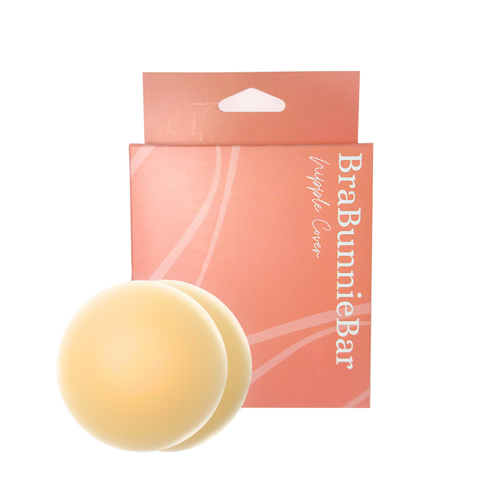 Brabunniebar Nipple Cover Adhesive 1 Pair #Light
