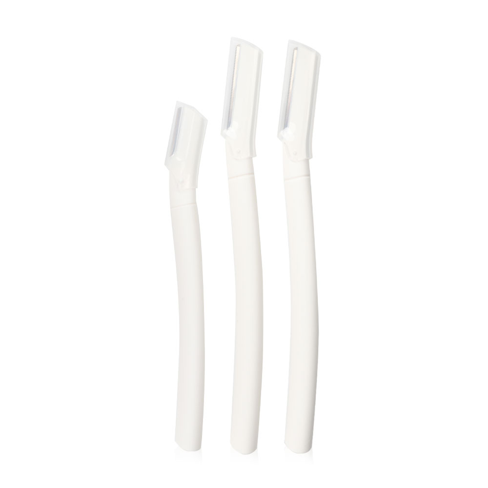 KVY Eyebrow Razor Set #White