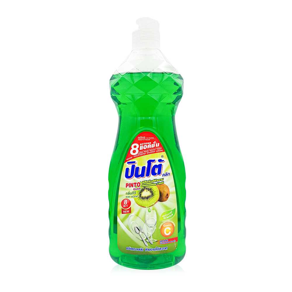 Pinto Click Dishwashing Liquid 750ml #Kiwi ( สินค้าหมดอายุ : 2026.03.13 ) 