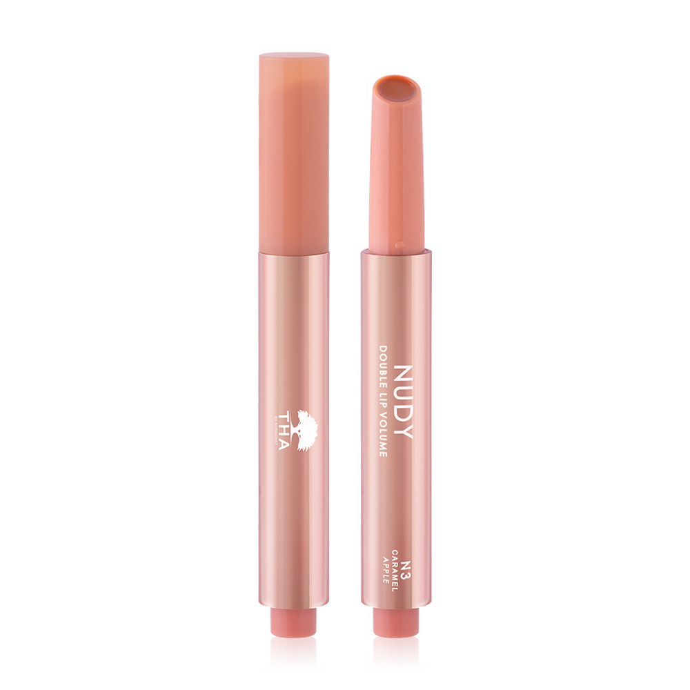 THA By Nongchat Nudy Double Lip Volume 2g #N3 Caramel Apple