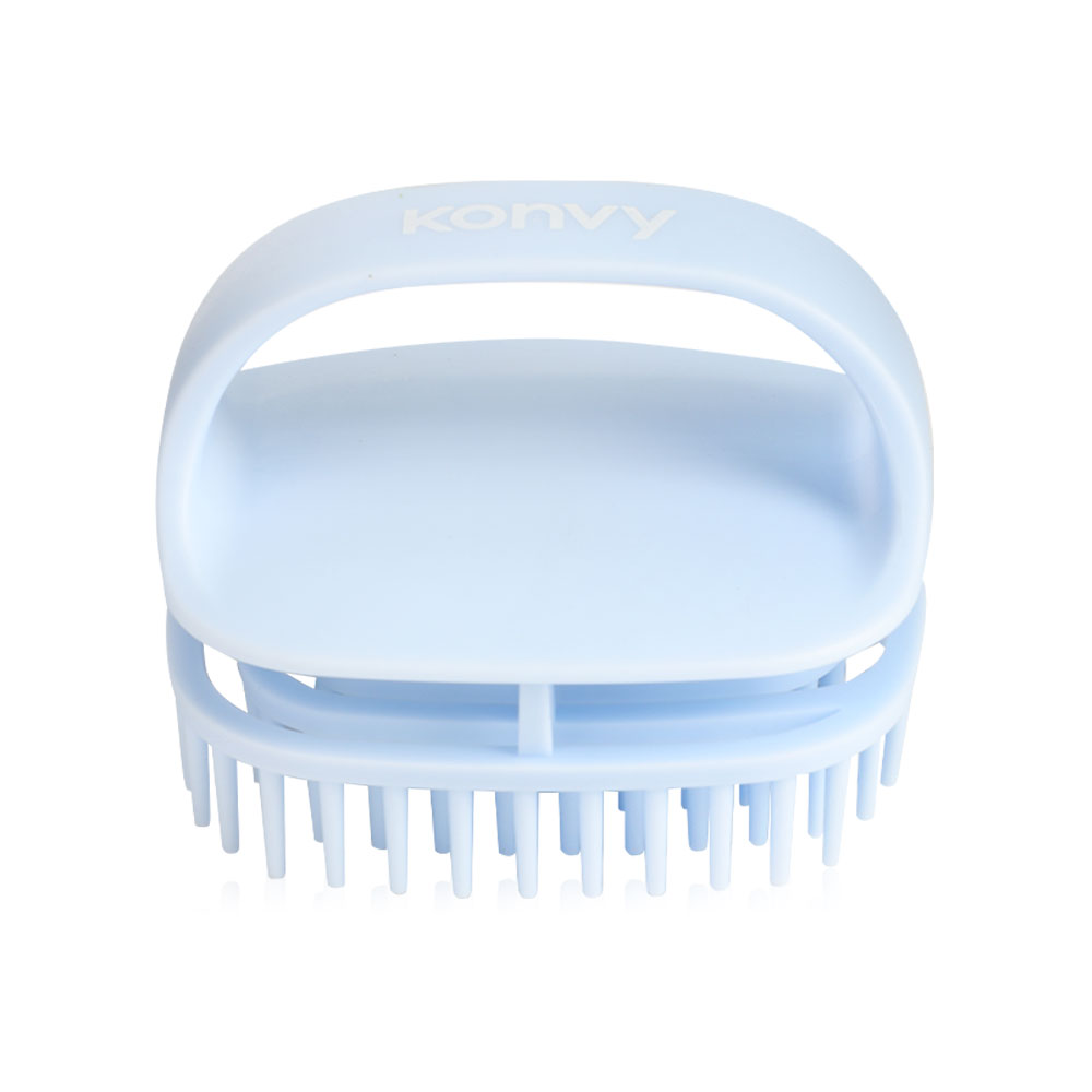 Konvy Scalp Massager Shampoo Brush #Blue