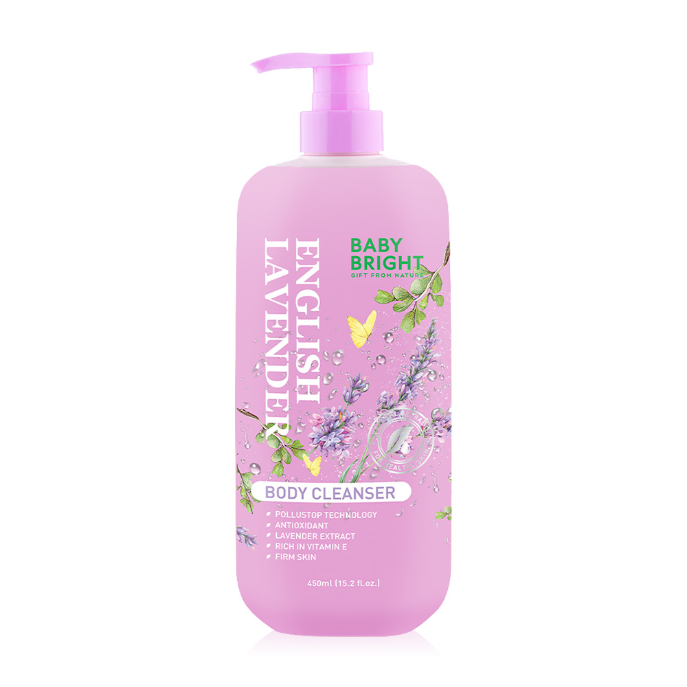 Baby Bright English Lavender Body Cleanser 450ml