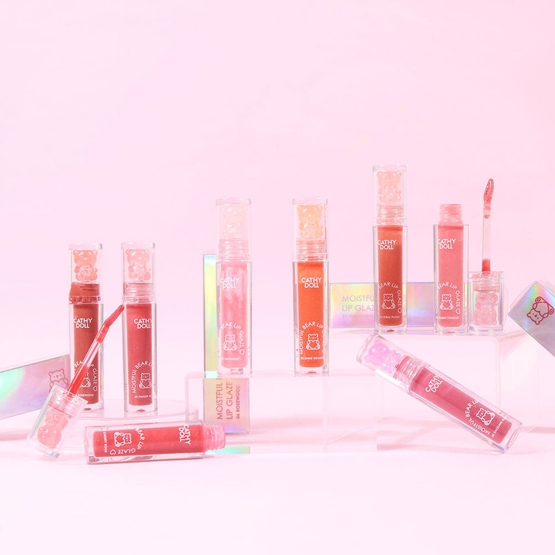 Cathy Doll Moistful Bear Lip Glaze 2.2g #05 Finger Press