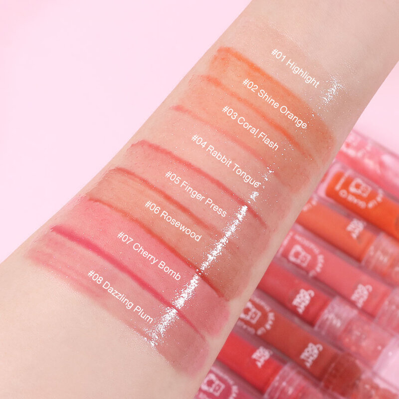 Cathy Doll Moistful Bear Lip Glaze 2.2g #05 Finger Press