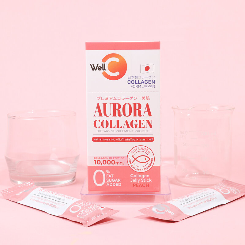Well C Aurora Collagen 10,000mg 10 Sachet ( สินค้าหมดอายุ : 2026.02.03 ) 