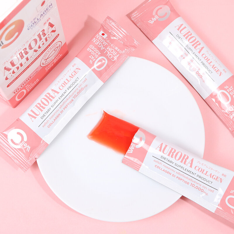Well C Aurora Collagen 10,000mg 10 Sachet ( สินค้าหมดอายุ : 2026.02.03 ) 