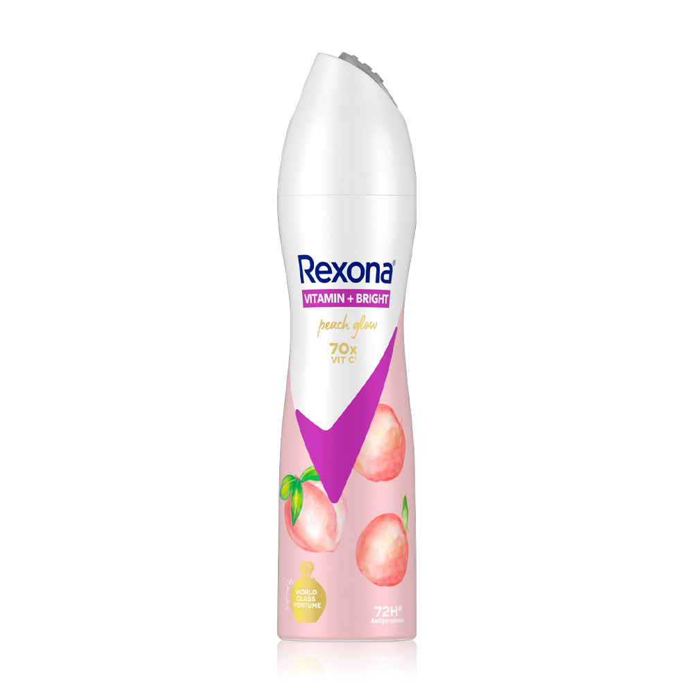 Rexona Spray Vitamin + Bright Peach Glow Antiperspirant 135ml