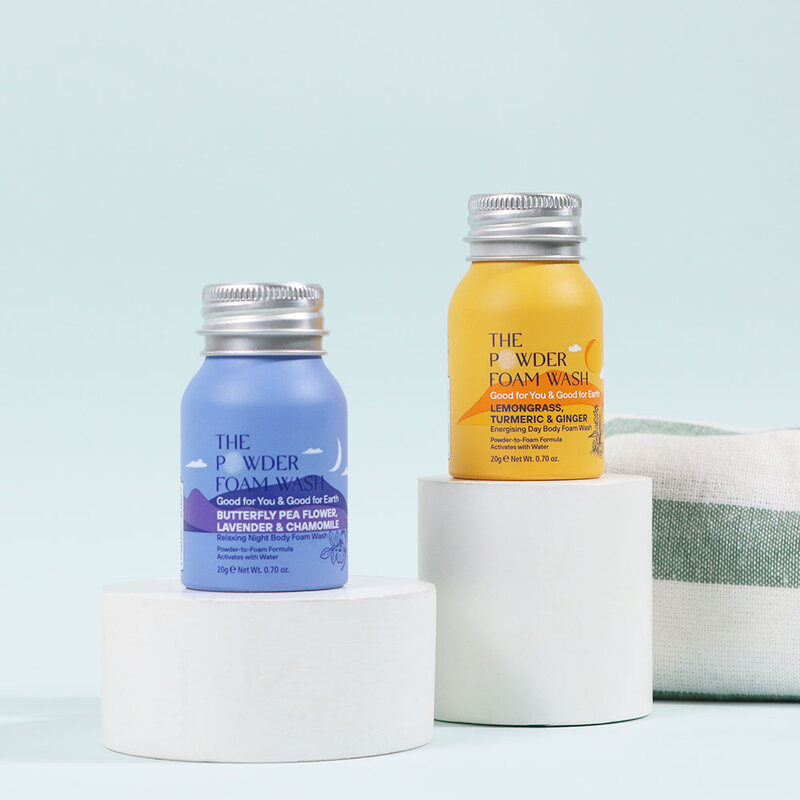 The Powder Shampoo Energising Day Body Foam Wash 20g