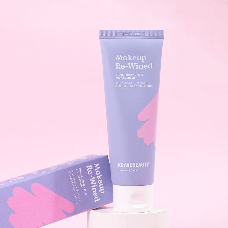 KraveBeauty Makeup Re-Wined Transforming Jelly Oil Cleanser 100ml